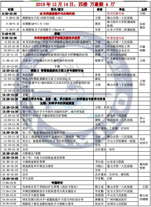 第20届中国及亚太地区妇科肿瘤微创诊治高峰论坛即将拉开序幕