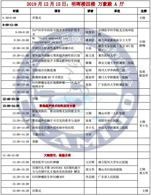 第20届中国及亚太地区妇科肿瘤微创诊治高峰论坛即将拉开序幕