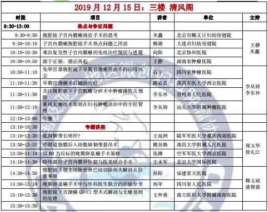 第20届中国及亚太地区妇科肿瘤微创诊治高峰论坛即将拉开序幕