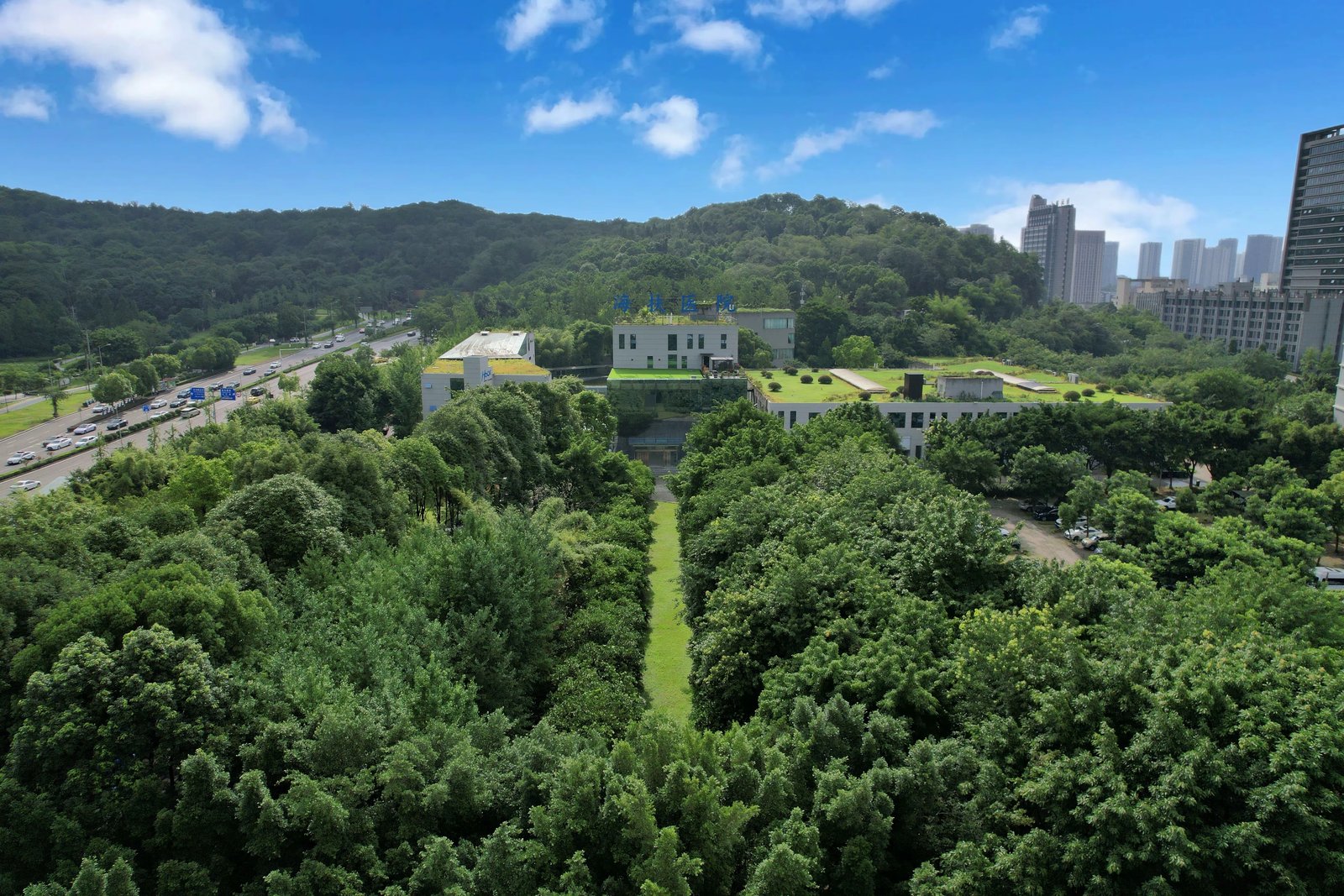 海扶医院俯瞰图